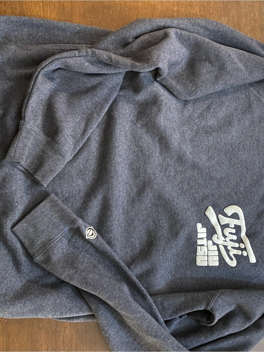 Fuji Jiu Jitsu Logo Crewneck Sweatshirt - Charcoal